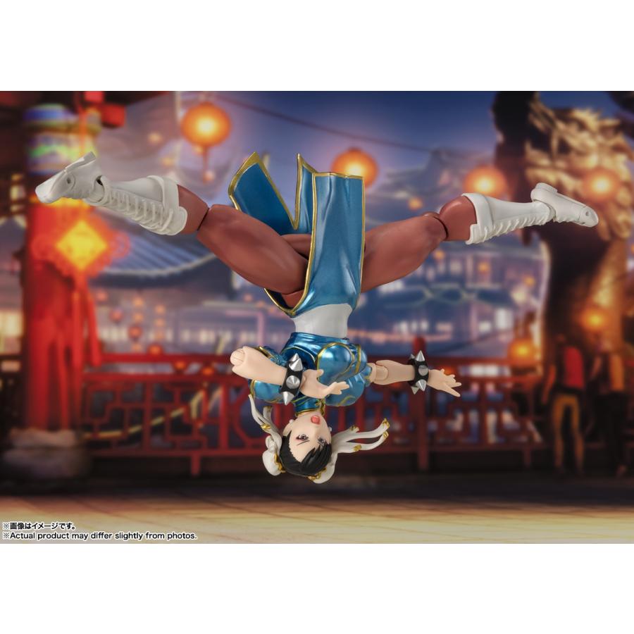 S.H.Figuarts ストリートファイターシリーズ 春麗 -Outfit 2- バンダイスピリッツ フィギュア （ZF169713）の画像