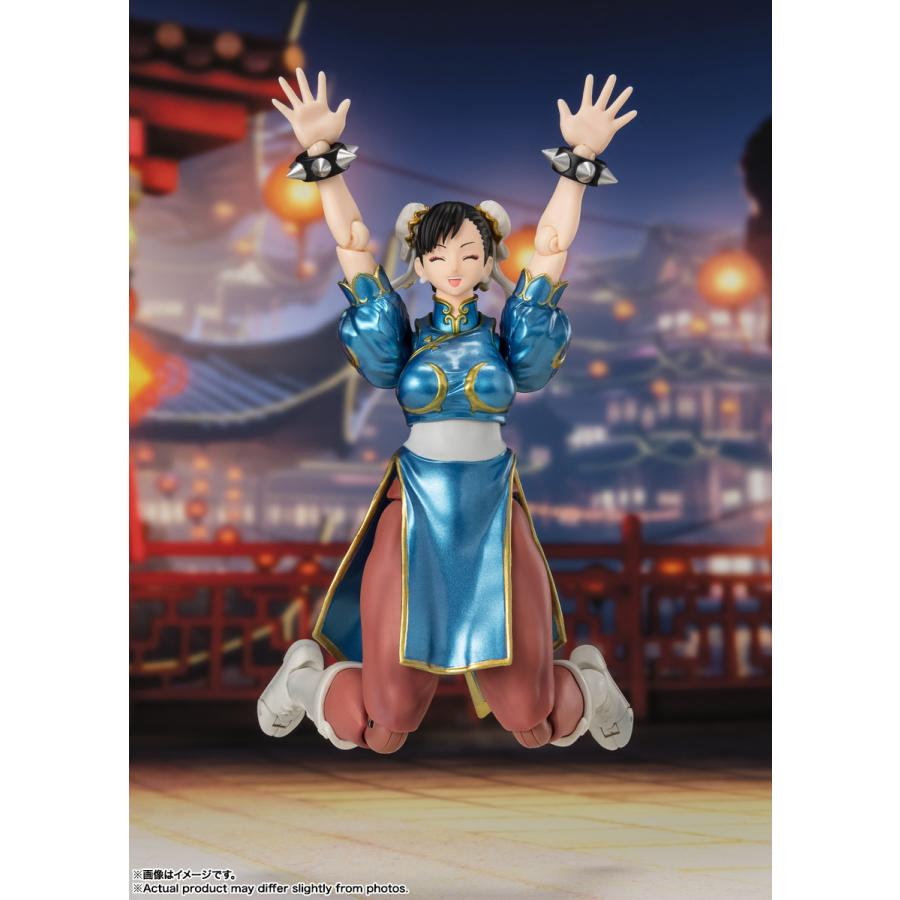 S.H.Figuarts ストリートファイターシリーズ 春麗 -Outfit 2- バンダイスピリッツ フィギュア （ZF169713）の画像