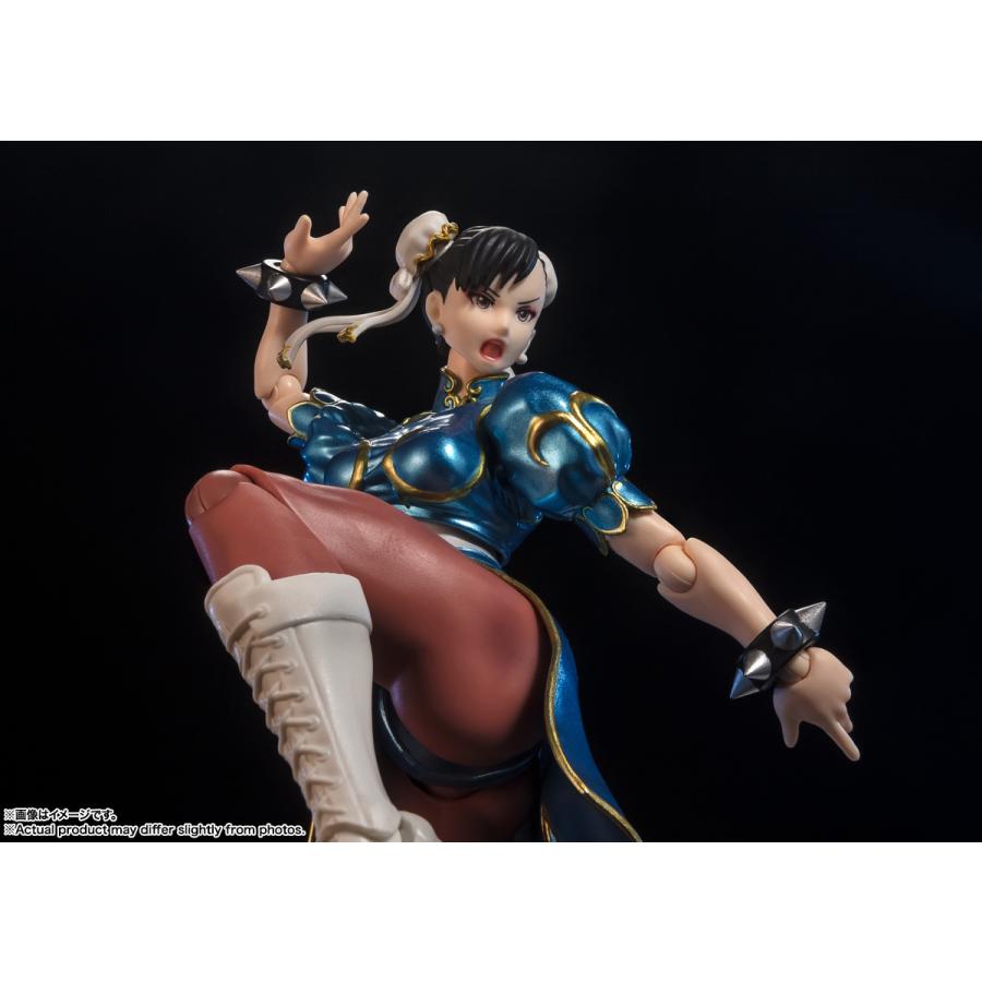 S.H.Figuarts ストリートファイターシリーズ 春麗 -Outfit 2- バンダイスピリッツ フィギュア （ZF169713）の画像
