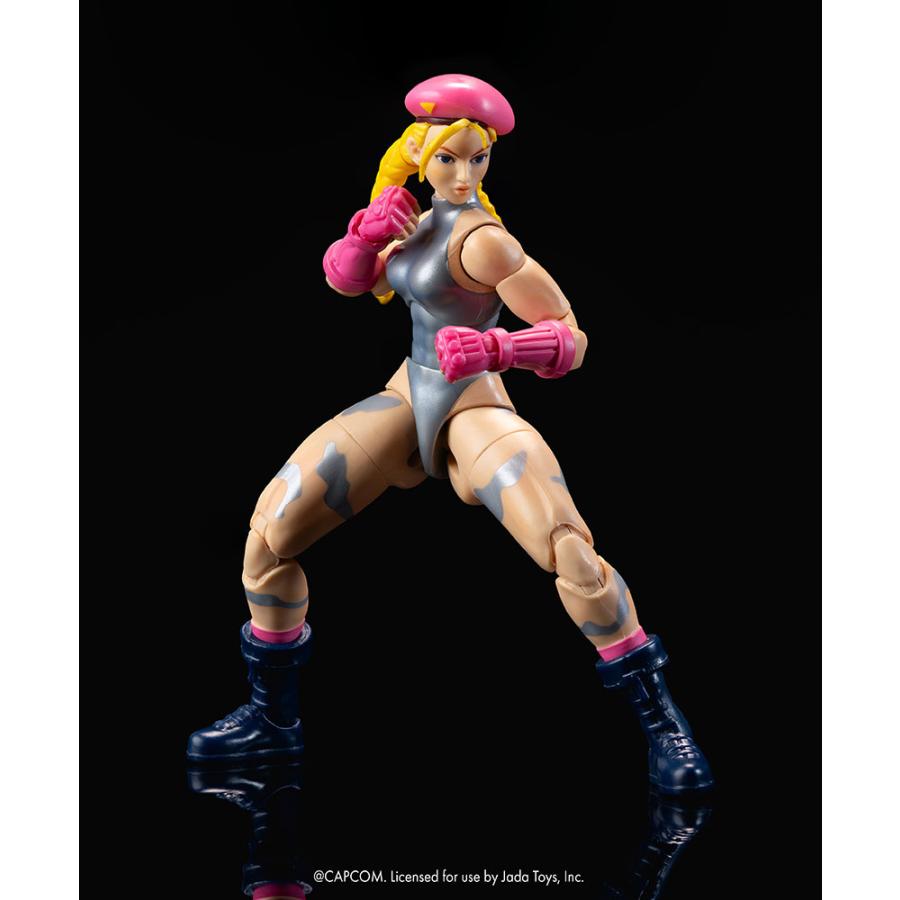 JADA TOYS ストリートファイター キャミィ (プレイヤー2) アクション
