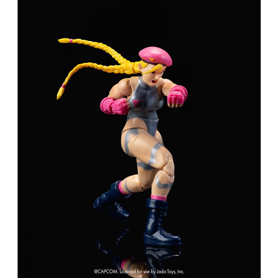 JADA TOYS ストリートファイター キャミィ (プレイヤー2) アクション