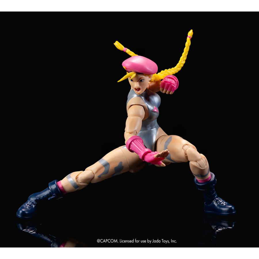 JADA TOYS ストリートファイター キャミィ (プレイヤー2) アクション