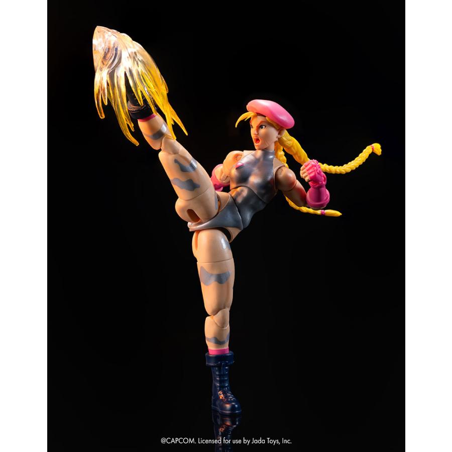 JADA TOYS ストリートファイター キャミィ (プレイヤー2) アクション