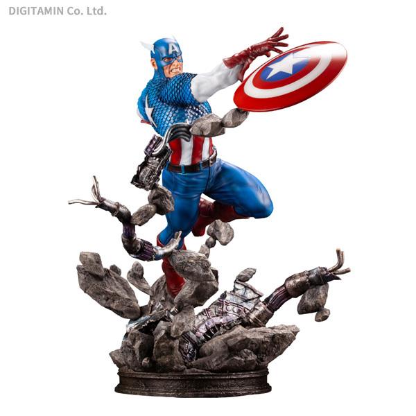 最新の激安 送料無料 コトブキヤ 1 6 Marvel Avengers キャプテンアメリカ ファインアートスタチュー Zf 美しい Smmacademy Ru