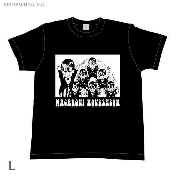 YUTAS マカロニほうれん荘 分身トシちゃん Tシャツ 黒 Lサイズ◆ネコポス送料無料（ZG55286）｜digitamin