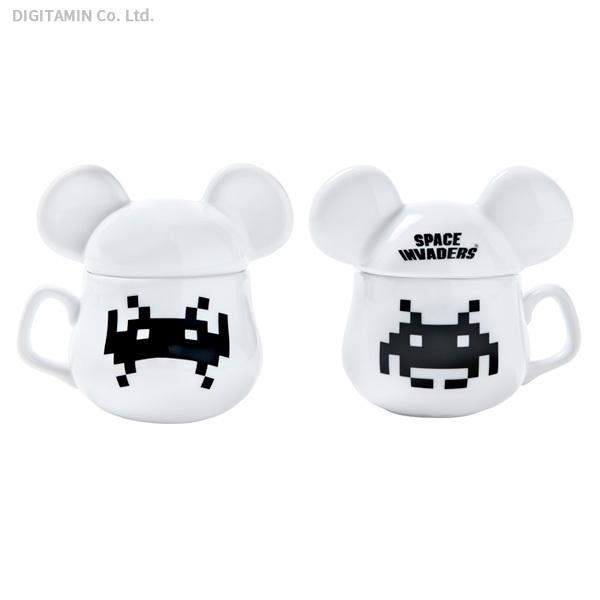 送料無料◆メディコム・トイ MLE SPACE INVADERS シリーズ BE＠RMUG WHITE×BLACK 21MLE-SI-OT-05（ZG93555）｜digitamin