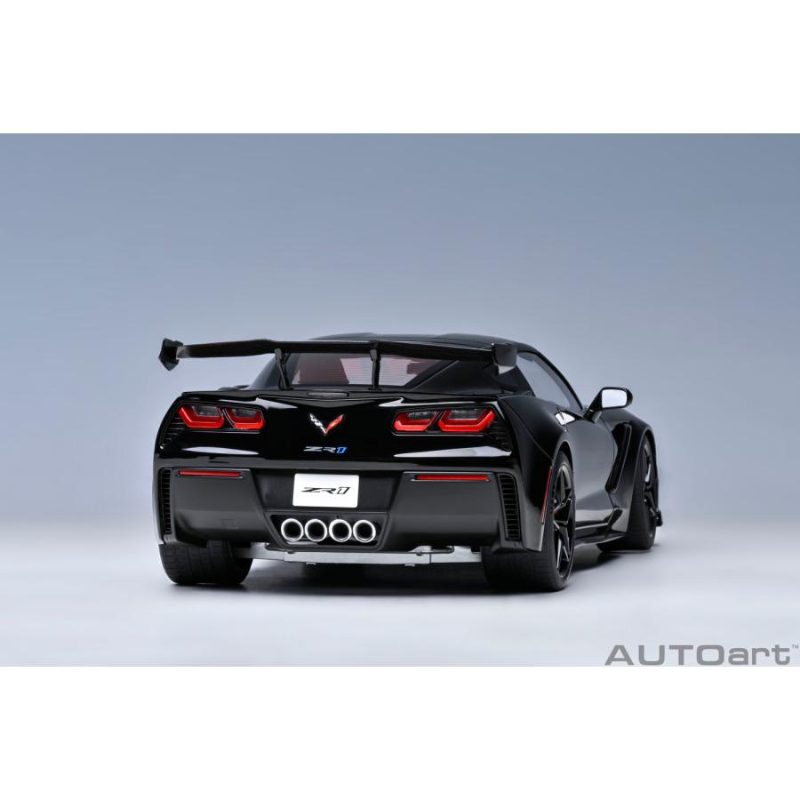 送料無料◇オートアート 1/18 シボレー コルベット (C7) ZR1 (ブラック