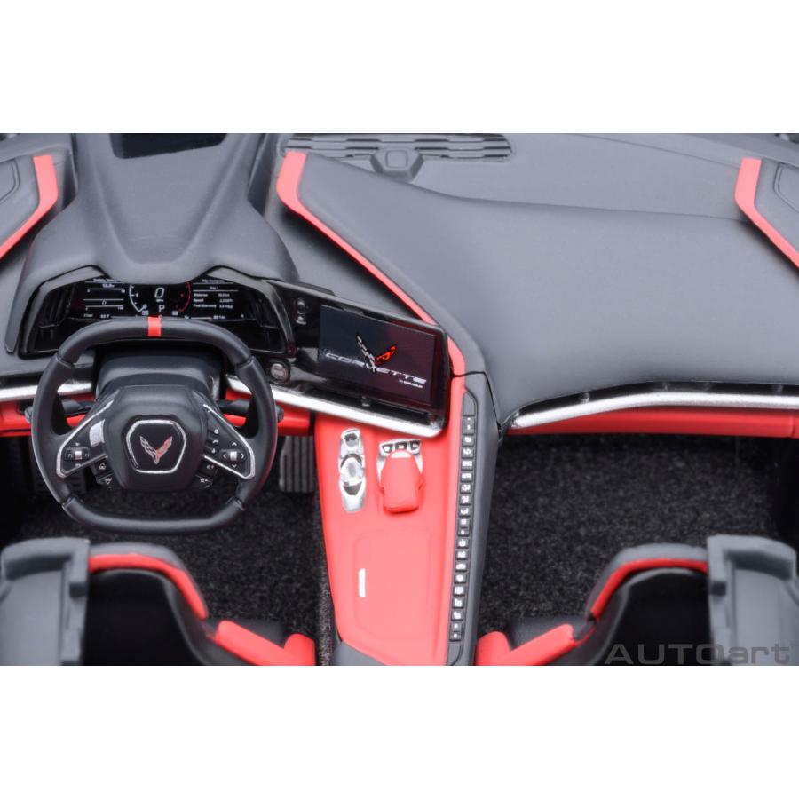 オートアート 1/18 シボレー コルベット (C8) スティングレイ Z51 (ブラック) ミニカー 71280 （ZM133481）の画像