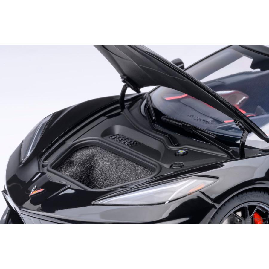 オートアート 1/18 シボレー コルベット (C8) スティングレイ Z51 (ブラック) ミニカー 71280 （ZM133481）の画像
