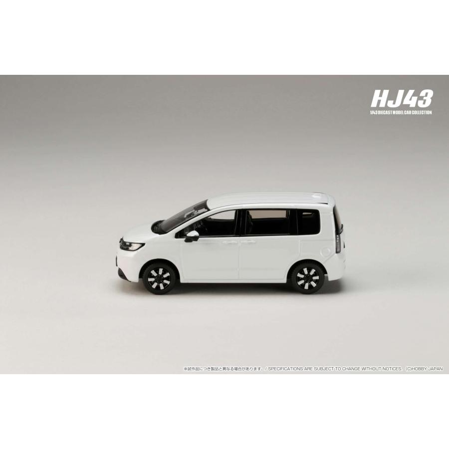 HONDA 新型　フリード　プラチナホワイト・パール　ミニカー　FREED Amazon | HJ43 1/43 ホンダ フリード プラチナホワイトパール