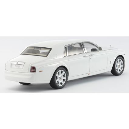送料無料◆京商 KYOSHOオリジナル 1/18 ダイキャストモデル ロールス・ロイス ファントム EWB (イングリッシュホワイト) ミニカー KS08841EW2 （ZM135698）_3