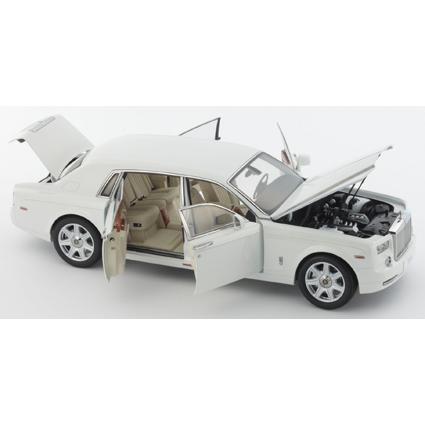送料無料◆京商 KYOSHOオリジナル 1/18 ダイキャストモデル ロールス・ロイス ファントム EWB (イングリッシュホワイト) ミニカー KS08841EW2 （ZM135698）_5