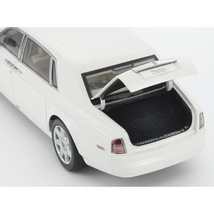 送料無料◆京商 KYOSHOオリジナル 1/18 ダイキャストモデル ロールス・ロイス ファントム EWB (イングリッシュホワイト) ミニカー KS08841EW2 （ZM135698）_7