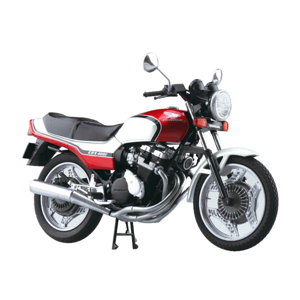 スカイネット 1/12 Honda CBX400F パール/キャンディレッド 完成品 