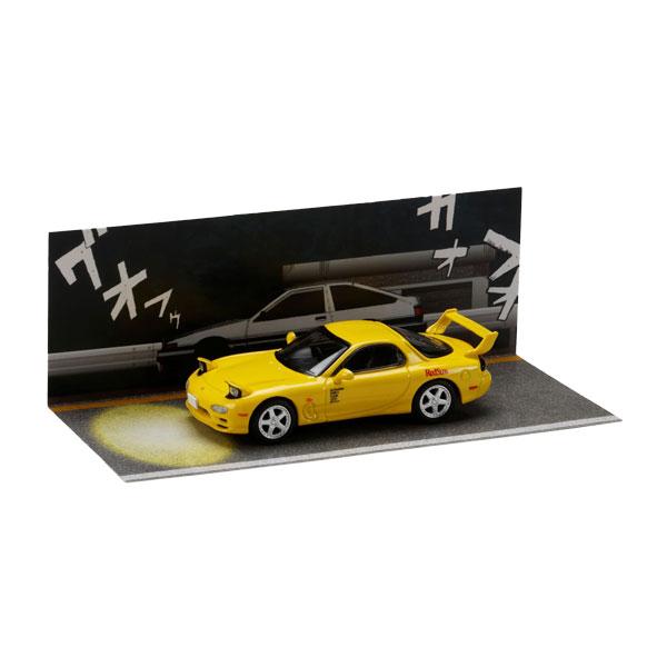 ホビージャパン 1/64 MAZDA RX-7 (FD3S) RedSuns / 頭文字D 高橋 啓介