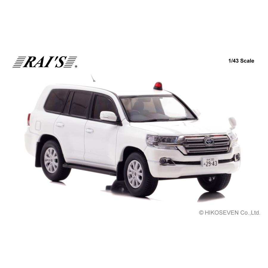 RAI'S 1/43 トヨタ ランドクルーザー AX (URJ202) 2018 宮崎県警察交通