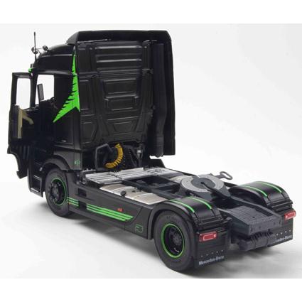 送料無料◆SOLIDO 1/24 メルセデスベンツ アクトロス R5 イタリアンコレクション 2021 (ブラック) ダイキャストモデル ミニカー S2400204 （ZM155578）_2