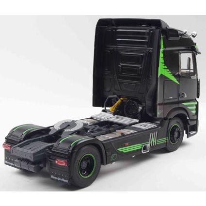 送料無料◆SOLIDO 1/24 メルセデスベンツ アクトロス R5 イタリアンコレクション 2021 (ブラック) ダイキャストモデル ミニカー S2400204 （ZM155578）_3