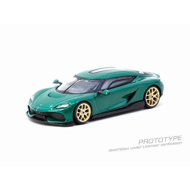 ターマック 1/64 ケーニグセグ・ジェメラ (グリーン) 新金型 ミニカー