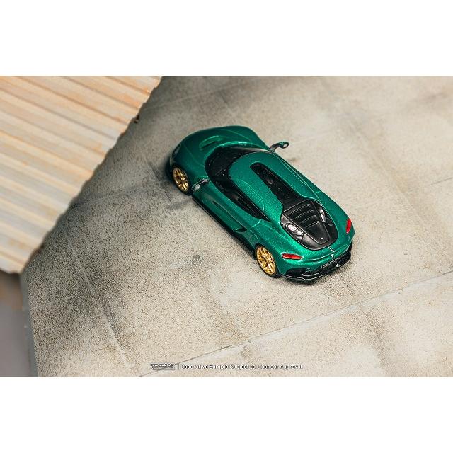 ターマック 1/64 ケーニグセグ・ジェメラ (グリーン) 新金型 ミニカー