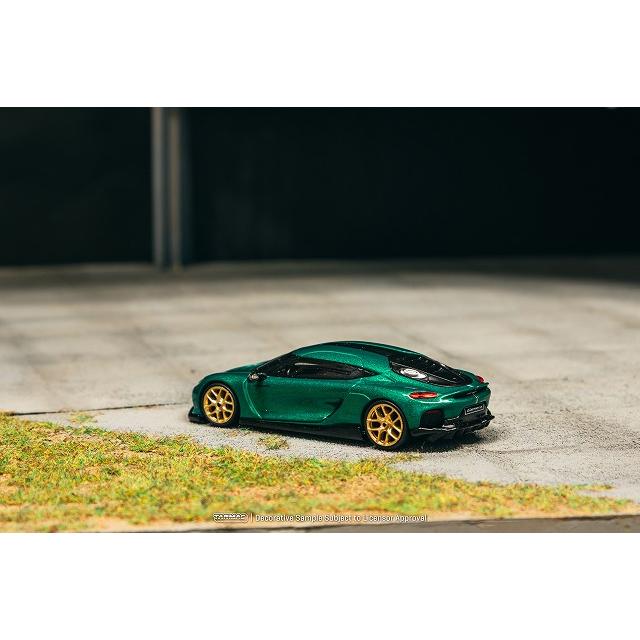 ターマック 1/64 ケーニグセグ・ジェメラ (グリーン) 新金型 ミニカー