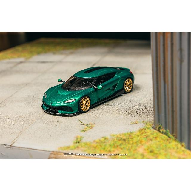 ターマック 1/64 ケーニグセグ・ジェメラ (グリーン) 新金型 ミニカー