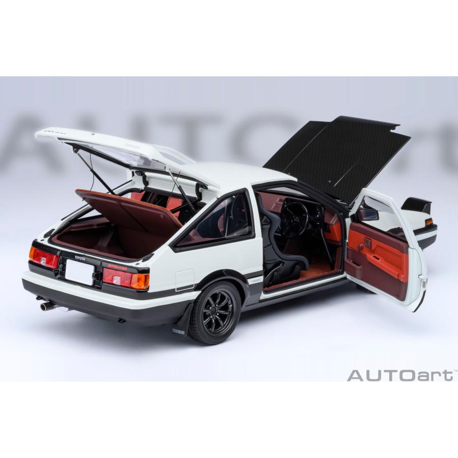 送料無料◇オートアート 1/18 トヨタ スプリンター トレノ (AE86) 「頭