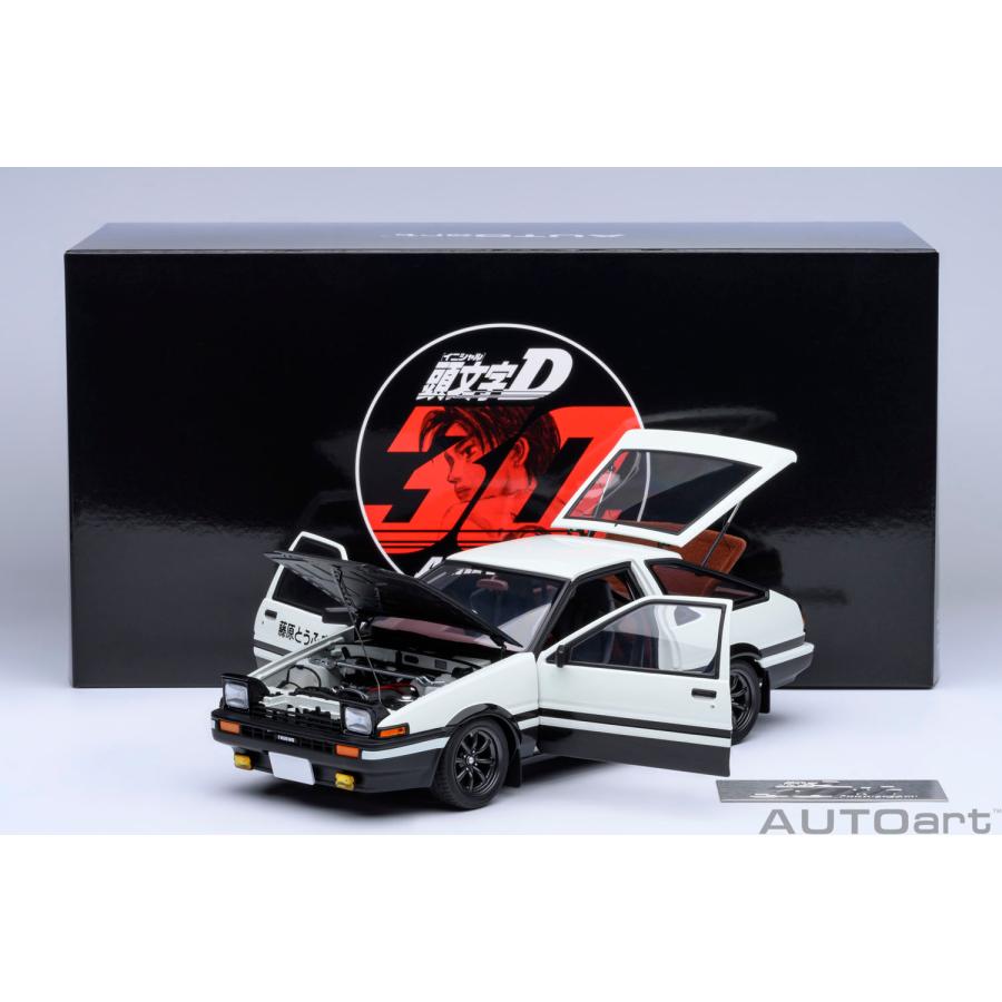 オートアート 1/18　スプリンター トレノ AE86 ファイナルバージョン AUTOart 1/18 トヨタ スプリンター トレノ (AE86) 「頭文字 D」 “プロジ
