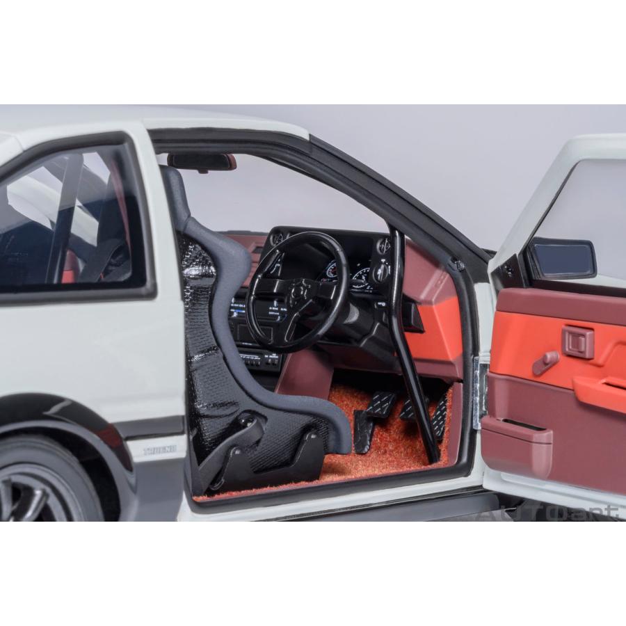 送料無料◇オートアート 1/18 トヨタ スプリンター トレノ (AE86) 「頭