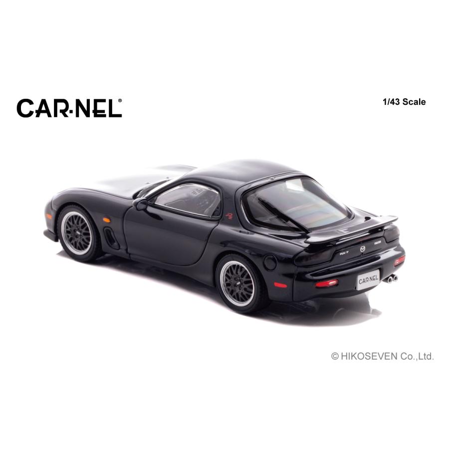CARNEL 1/43 マツダ RX-7 Type RZ (FD3S) 1998 (ブリリアントブラック) 限定300台 ダイキャスト製 ミニカー CN439813 （ZM166317） |  | 02