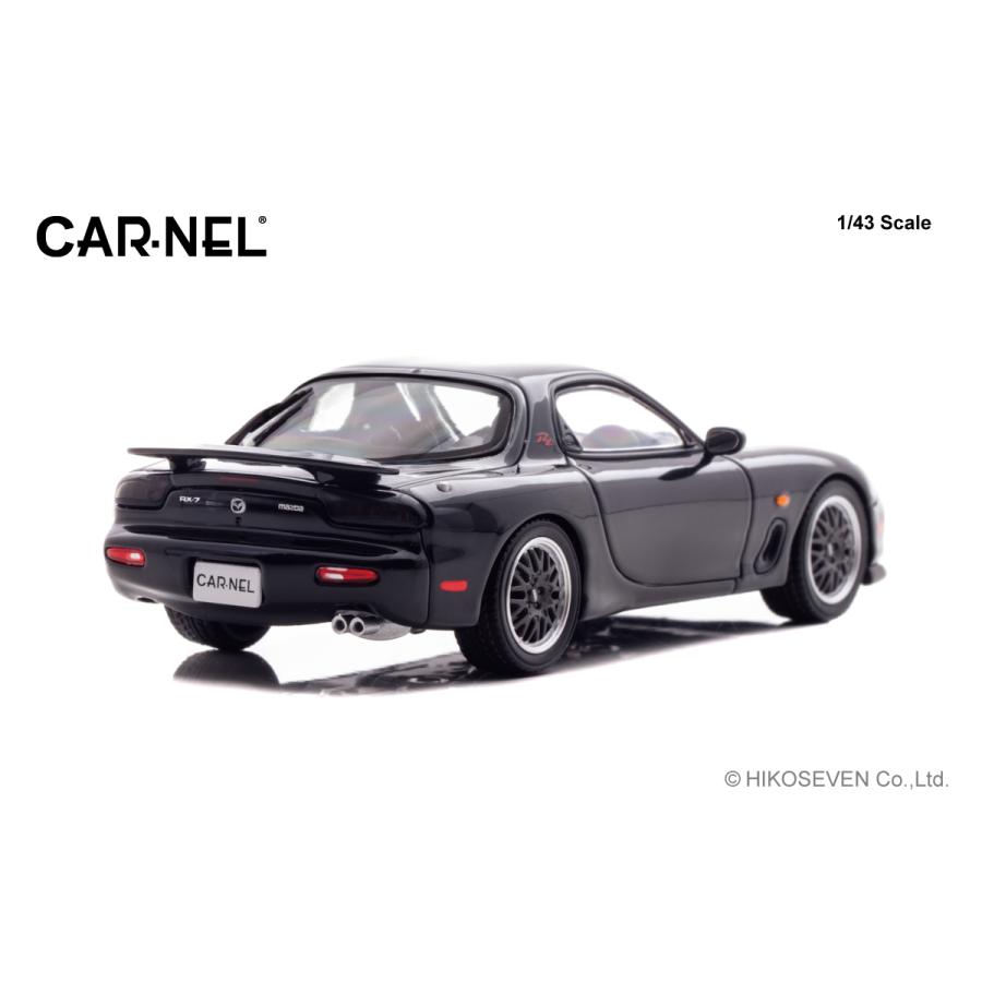 CARNEL 1/43 マツダ RX-7 Type RZ (FD3S) 1998 (ブリリアントブラック) 限定300台 ダイキャスト製 ミニカー CN439813 （ZM166317） |  | 03