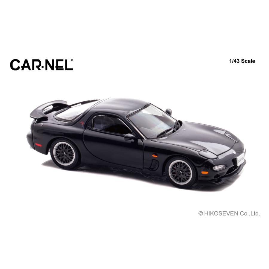 CARNEL 1/43 マツダ RX-7 Type RZ (FD3S) 1998 (ブリリアントブラック) 限定300台 ダイキャスト製 ミニカー CN439813 （ZM166317） |  | 04