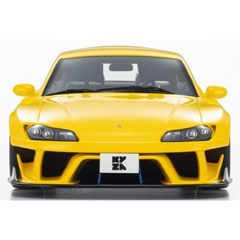 京商 送料無料◇京商 KSR18066Y 1/18 日産 シルビア S15 Khyzyl Saleem