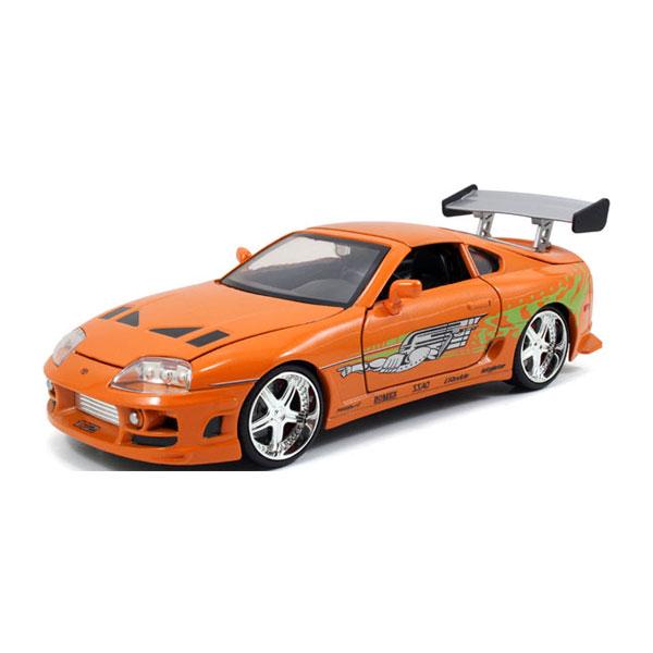 Jada F&F ワイルドスピード スープラ オレンジ 1/24 送料無料◇Jada Toys ワイルド・スピードシリーズ 1/24 F＆F トヨタ