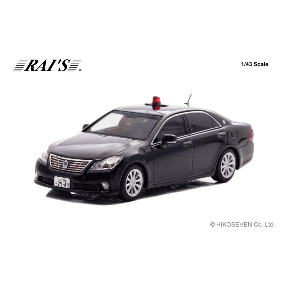 RAI'S 1/43 トヨタ クラウン (GRS202) 2013 警視庁交通部交通機動隊