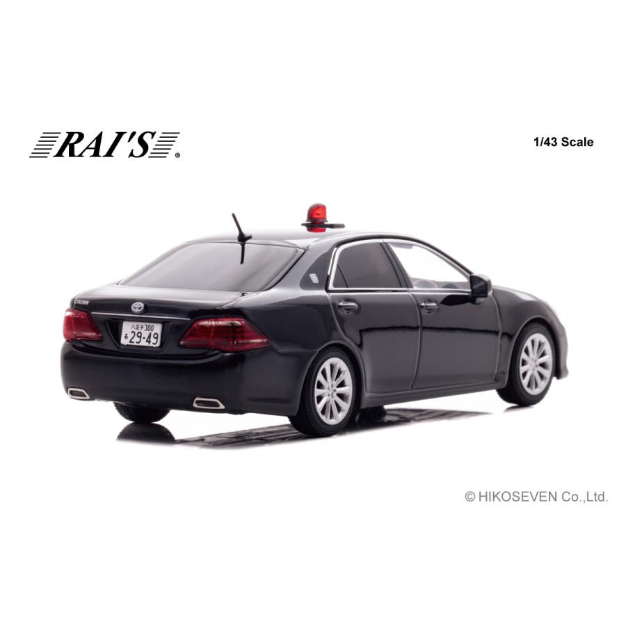 RAI'S 1/43 トヨタ クラウン (GRS202) 2013 警視庁交通部交通機動隊