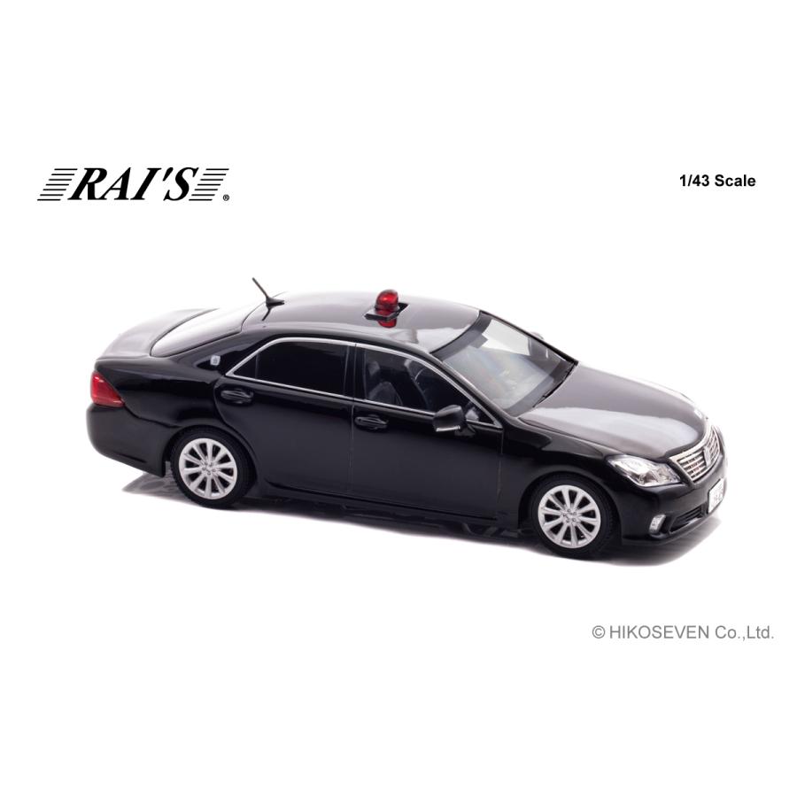 RAI'S 1/43 トヨタ クラウン (GRS202) 2013 警視庁交通部交通機動隊
