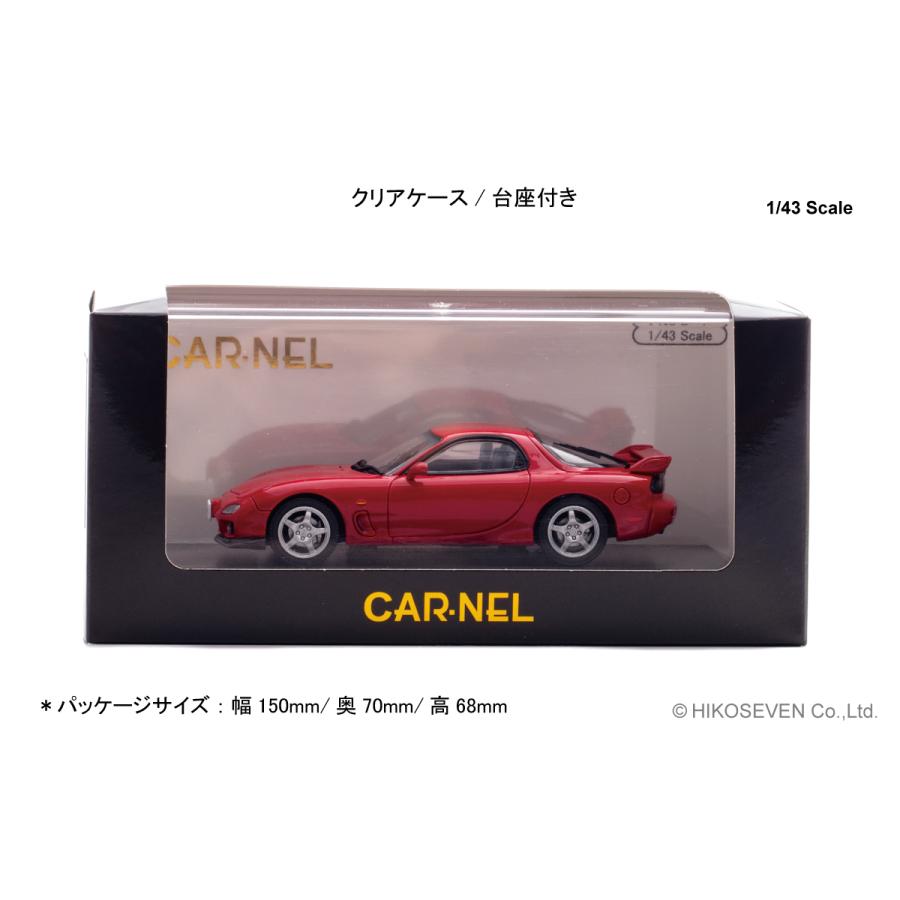 CARNEL 1/43 マツダ RX-7 タイプRS (FD3S) 2000 (ビンテージレッド
