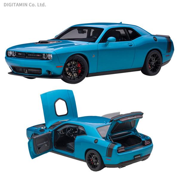 送料無料◆オートアート 1/18 ダッジ チャレンジャー 392 HEMI スキャットパック シェイカー 2018 （パール・ブルー） 71742 （ZM82994）