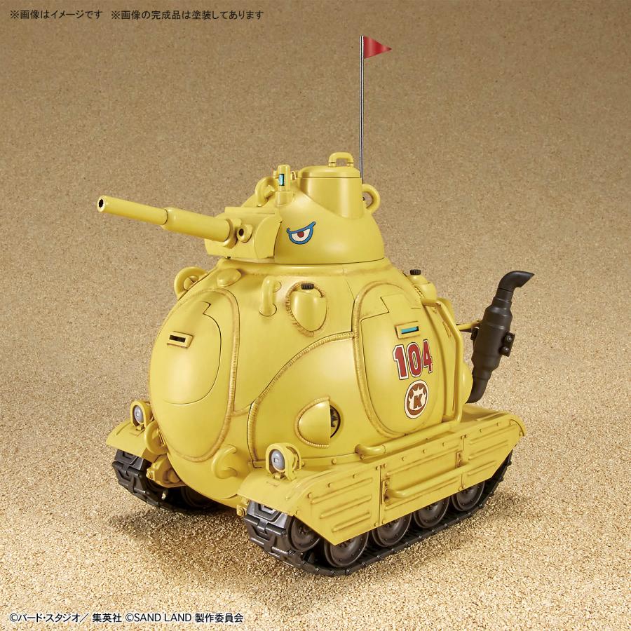 SAND LAND 1/35 サンドランド国王軍戦車隊104号車 プラモデル バンダイスピリッツ （ZP117544）｜digitamin｜04