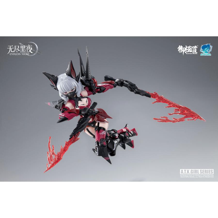 送料無料◆童友社 1/12 A.T.K.ガール CARMILLA (カーミラ) (イラストカード付) プラモデル （ZP126540）_15