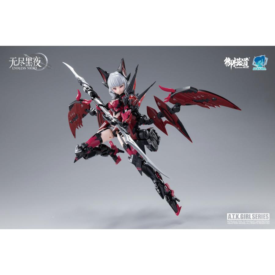 送料無料◆童友社 1/12 A.T.K.ガール CARMILLA (カーミラ) (イラストカード付) プラモデル （ZP126540）_16