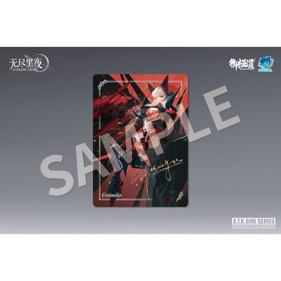 送料無料◆童友社 1/12 A.T.K.ガール CARMILLA (カーミラ) (イラストカード付) プラモデル （ZP126540）_20