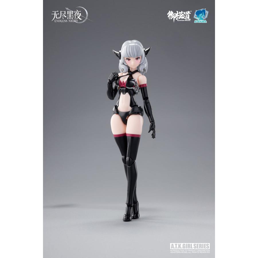 送料無料◆童友社 1/12 A.T.K.ガール CARMILLA (カーミラ) (イラストカード付) プラモデル （ZP126540）_2