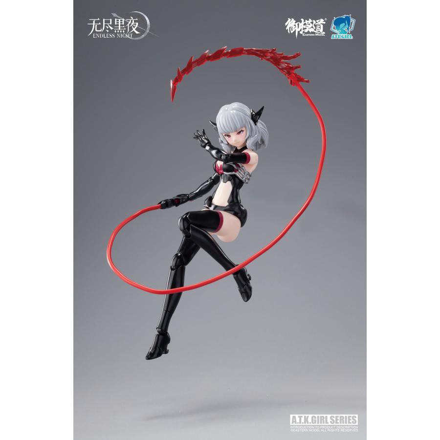送料無料◆童友社 1/12 A.T.K.ガール CARMILLA (カーミラ) (イラストカード付) プラモデル （ZP126540）_4