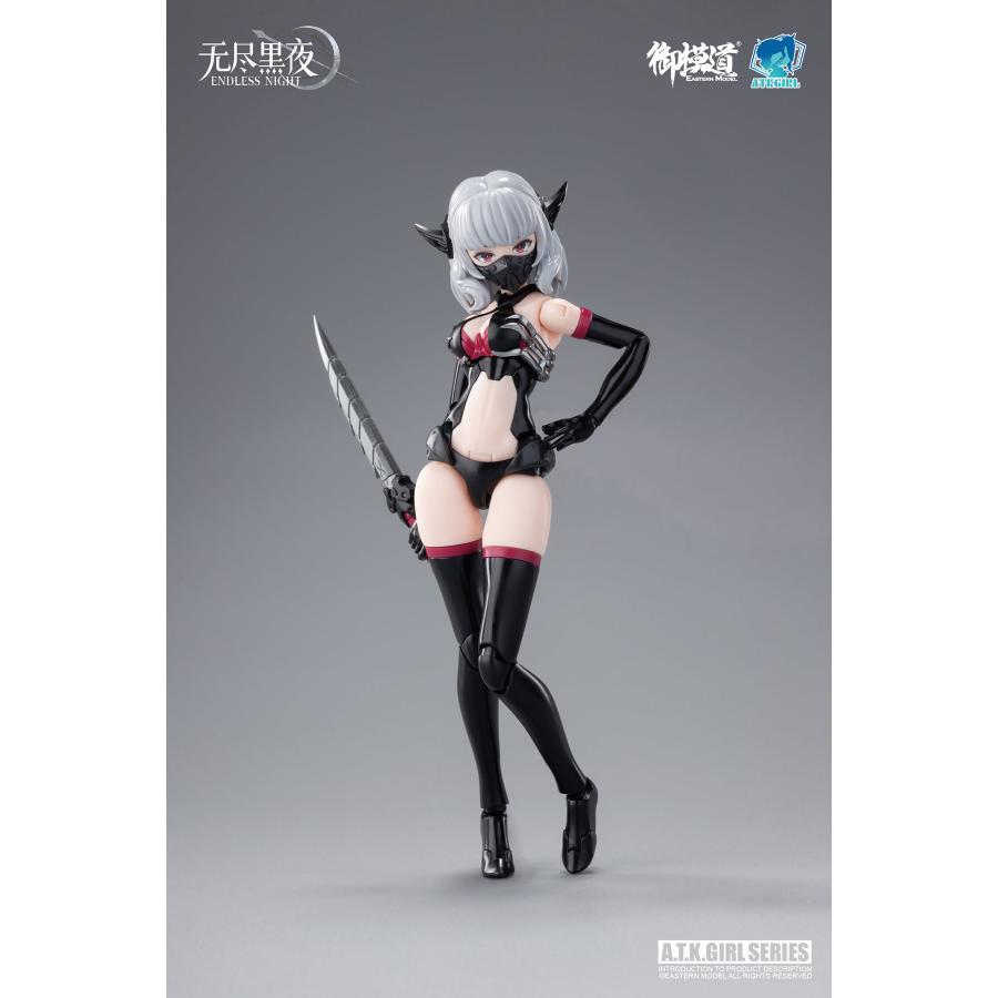 送料無料◆童友社 1/12 A.T.K.ガール CARMILLA (カーミラ) (イラストカード付) プラモデル （ZP126540）_5