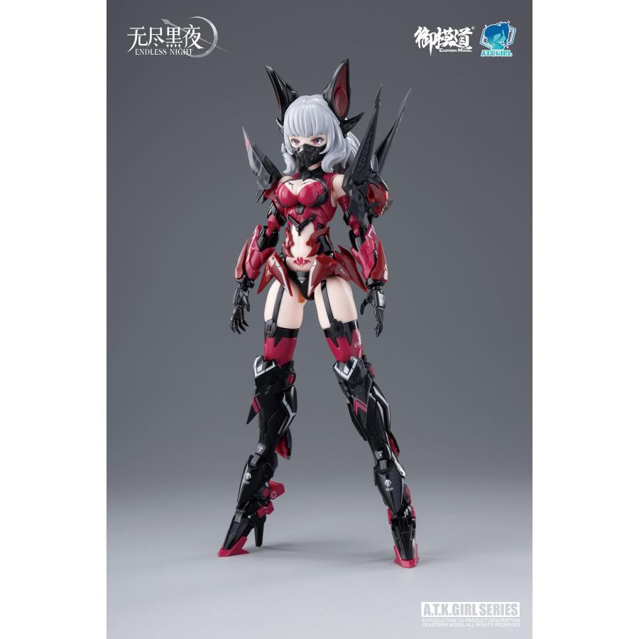 送料無料◆童友社 1/12 A.T.K.ガール CARMILLA (カーミラ) (イラストカード付) プラモデル （ZP126540）_6