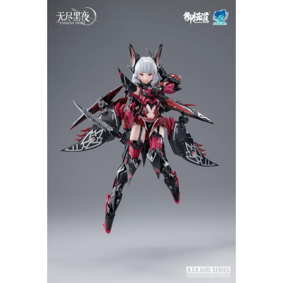 送料無料◆童友社 1/12 A.T.K.ガール CARMILLA (カーミラ) (イラストカード付) プラモデル （ZP126540）_8