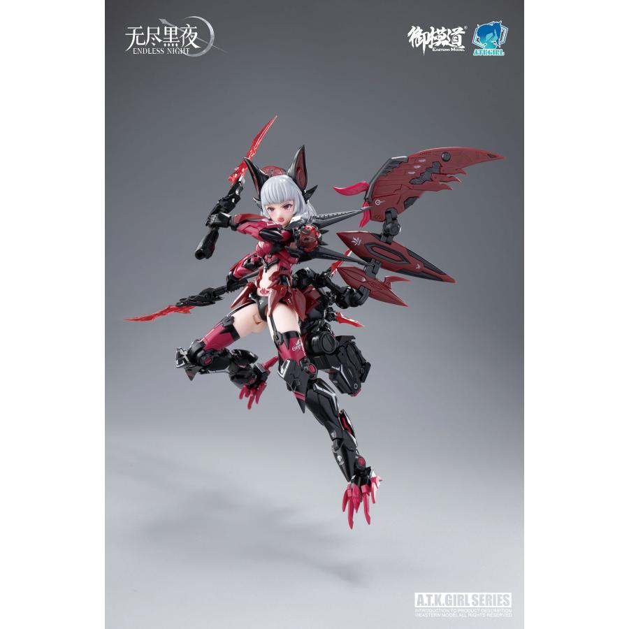 送料無料◆童友社 1/12 A.T.K.ガール CARMILLA (カーミラ) (イラストカード付) プラモデル （ZP126540）_9