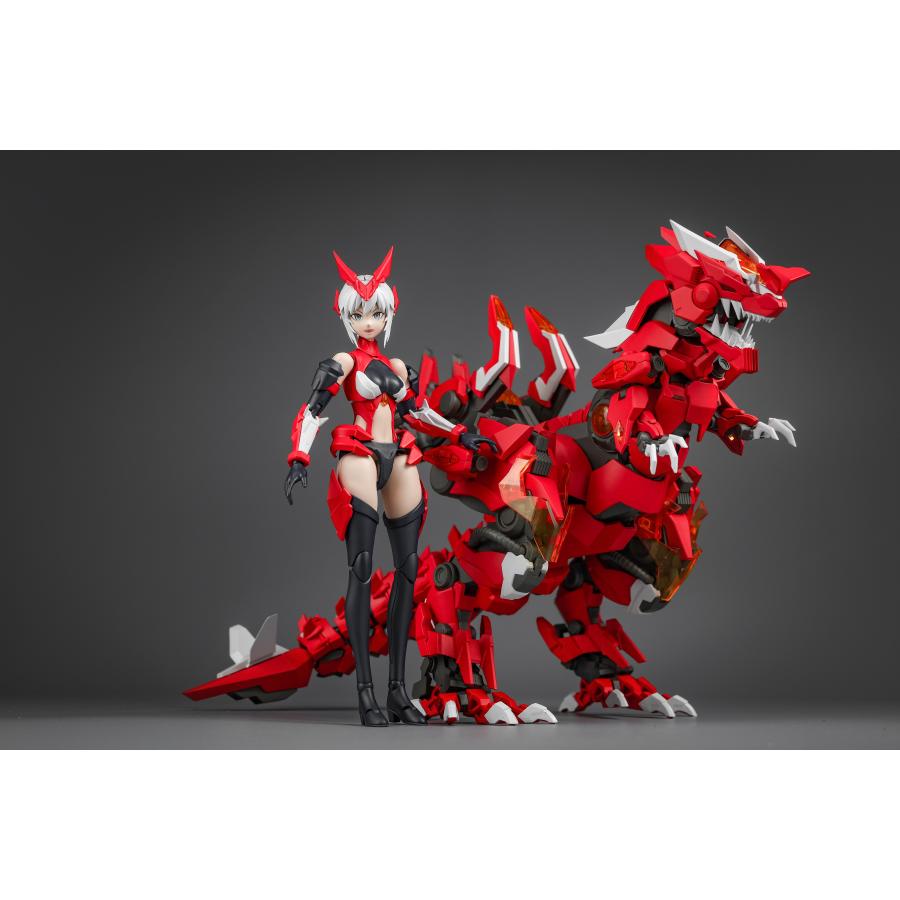 喜玩社 (X-PLAY) 龍姫-01 羽王龍&火蛍 プラスチックモデルキット